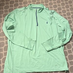 Johnnie o Mint Green Quarter-Zip Pullover